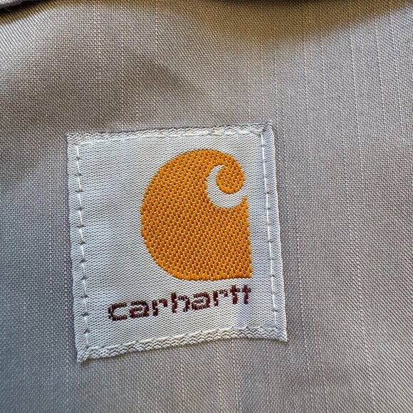 Carhartt Force Work Shirt AVISTA Logo Gray Men's XL - Picture 5 of 8